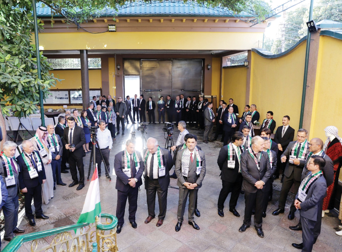 افتتاح سفارت فلسطین در تاجیکستان