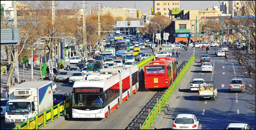 ورود متروباس به تهران