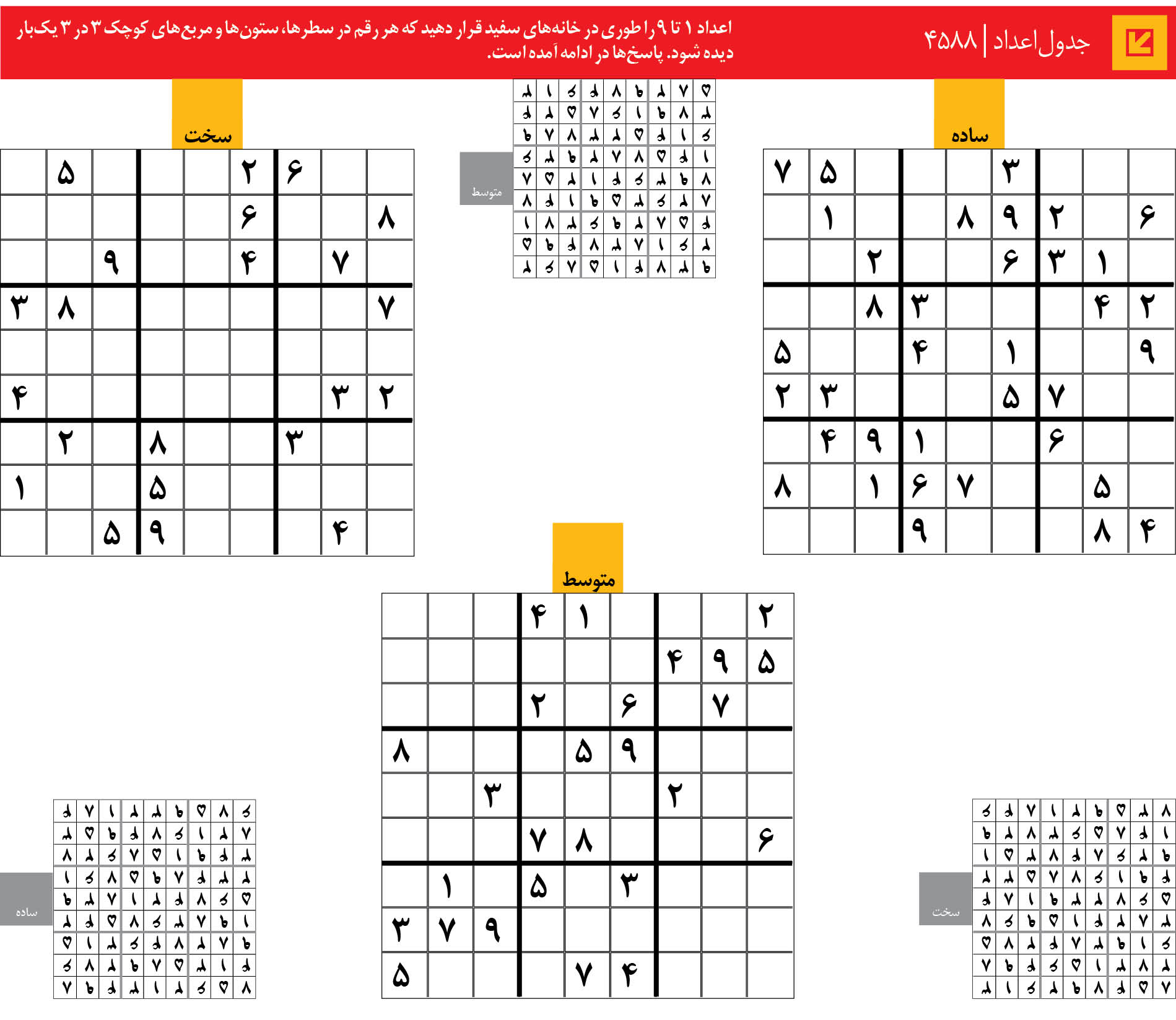 جدول‌اعداد | 4588