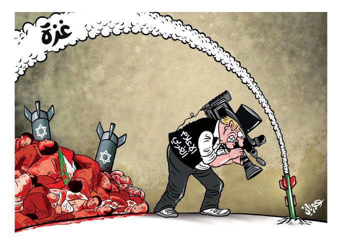 امتداد جنگ غزه در رسانه