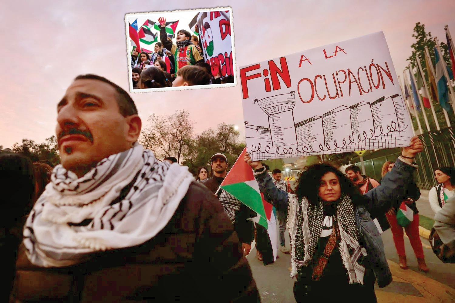 چرا شیلی هوادار دو آتشه فلسطین است؟