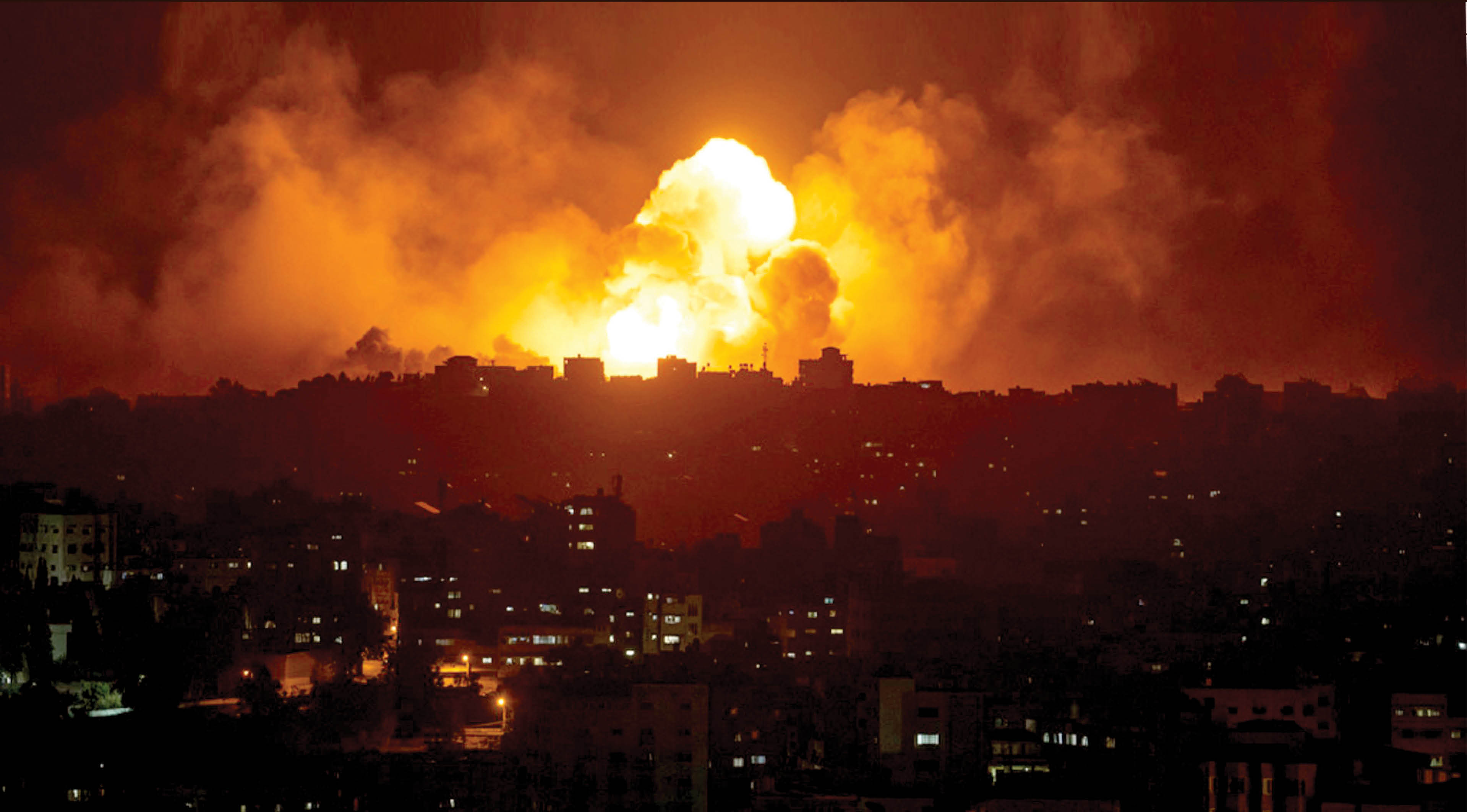 گسترده‌ترین حملات به غزه بعد از قطع کامل اینترنت