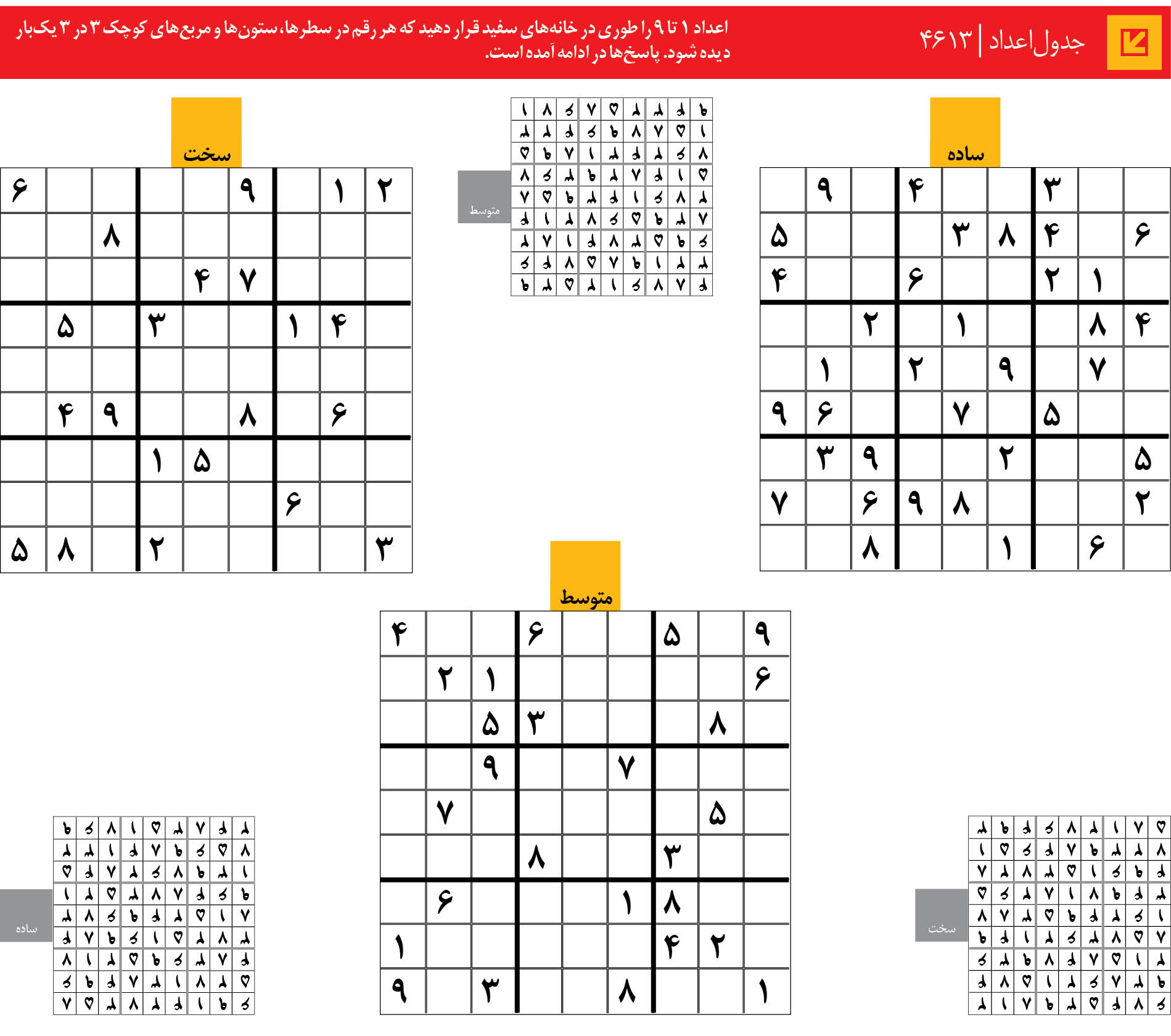 جدول‌اعداد | 4613