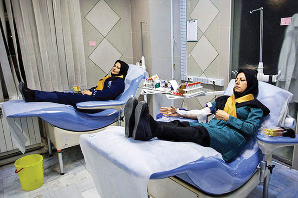 زنان ایران سفیران اهدای خون
