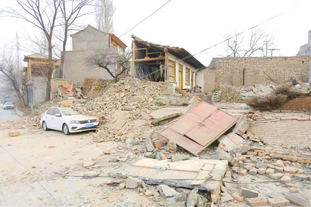مرگ 126نفر در زلزله چین