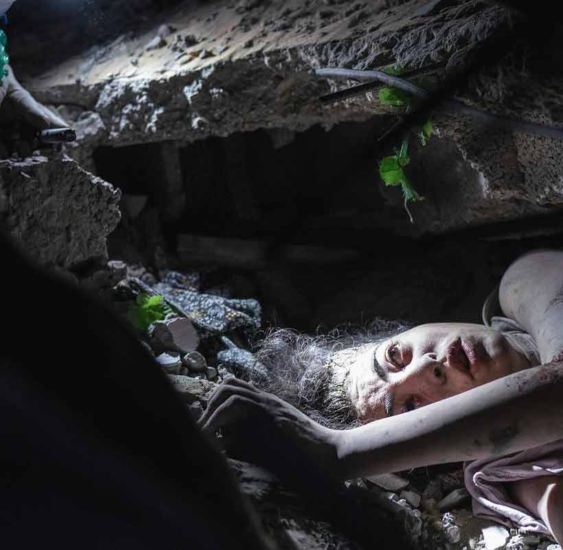 شهادت کودک فلسطینی با بمب‌های ترموباریک
