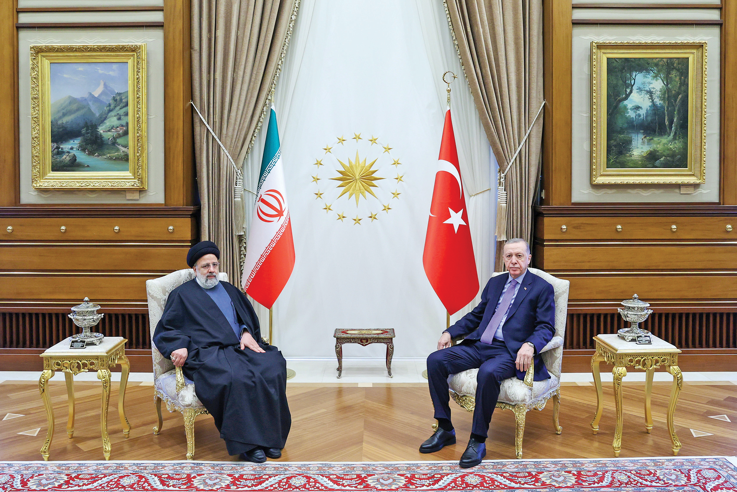 رئیسی و اردوغان سر یک میز؛ روابط گرم 2همسایه