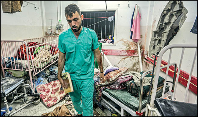 یورش اسرائیل به مرکز درمانی اصلی در غزه