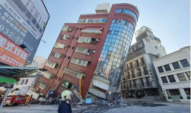 9کشته و صدها زخمی در زلزله 7.2ریشتری تایوان