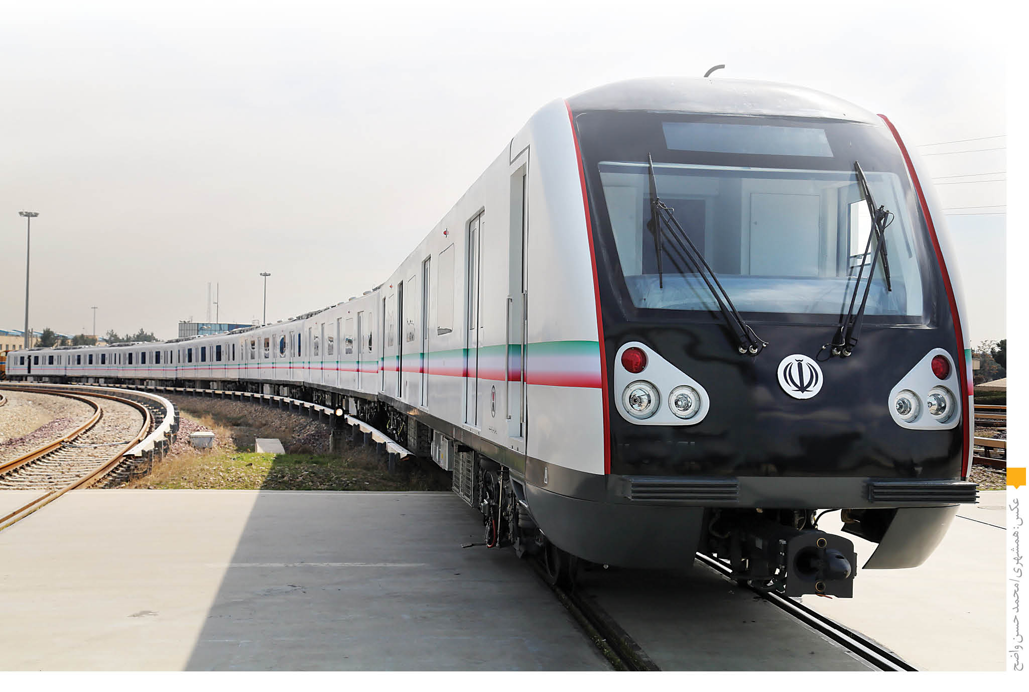 اولین قطار ملی مترو وارد خطوط می‌شود
