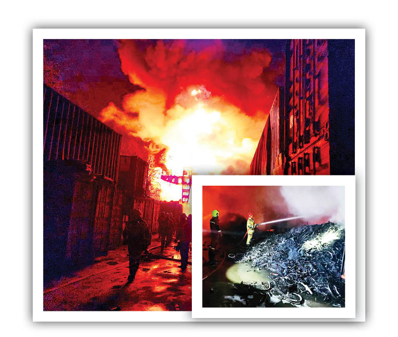 جزئیات آتش‌سوزی در انبار خیابان شهید رجایی