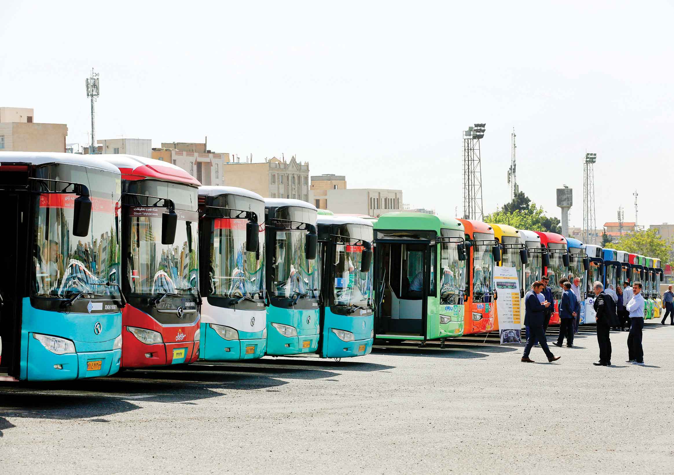 اتوبوس‌های نو در تهران