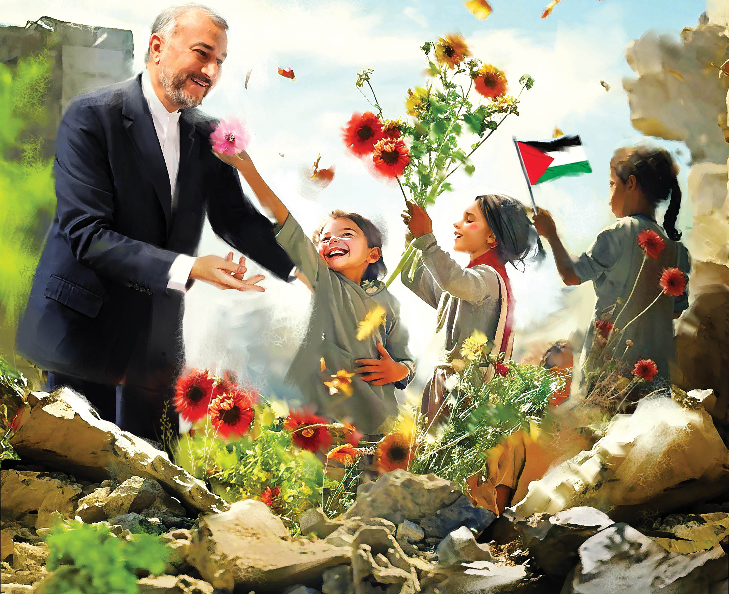 وزیر خارجه کودکان غزه
