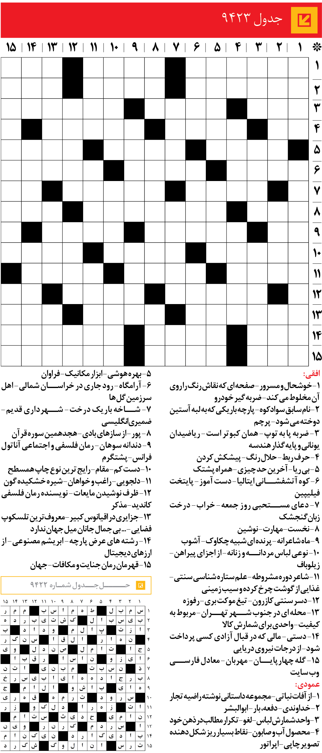 جد‌‌ول 9423