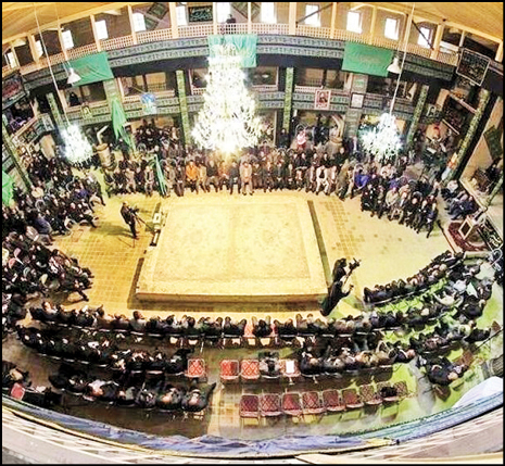 تعزیه حسینیه اعظم برغان