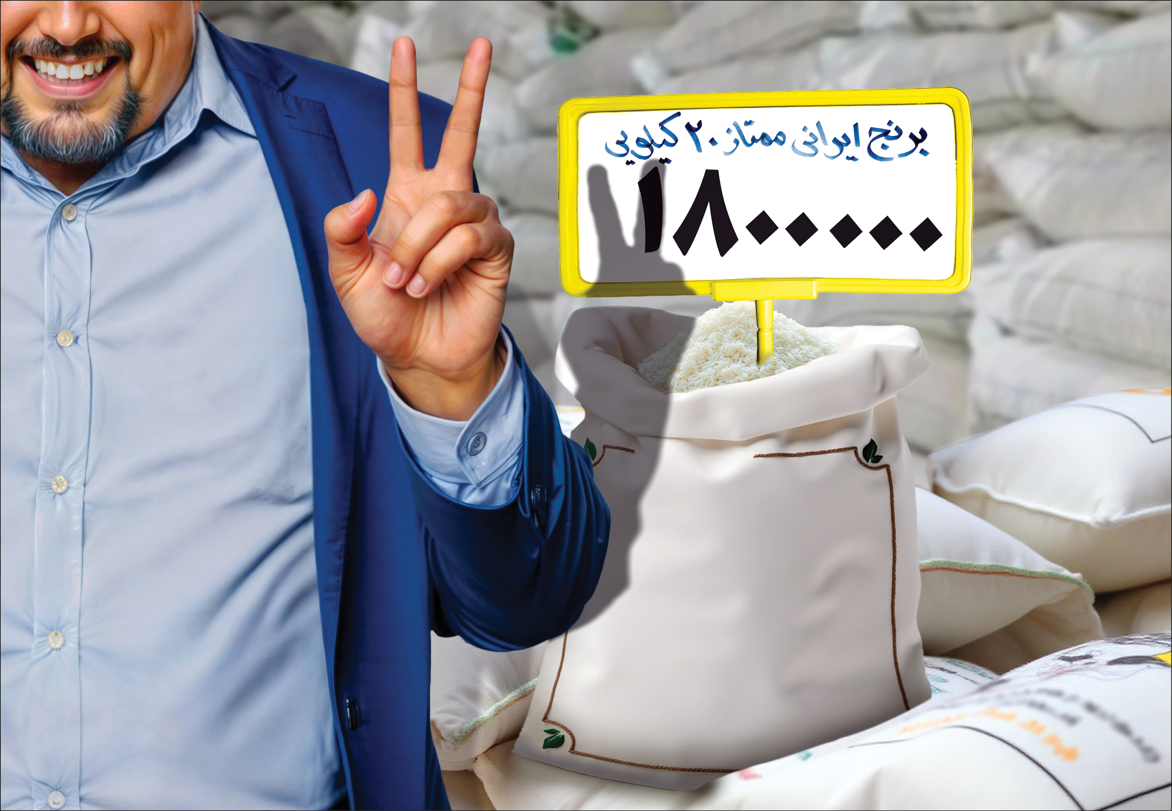 یک شرکت با احتکار، قیمت برنج را نجومی کرد