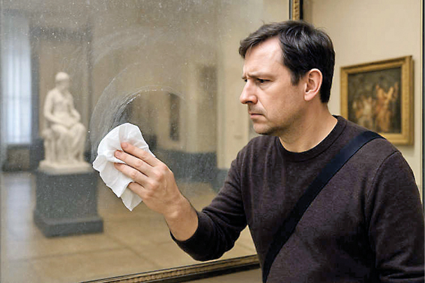 نابودی یک اثر هنری مفهومی!