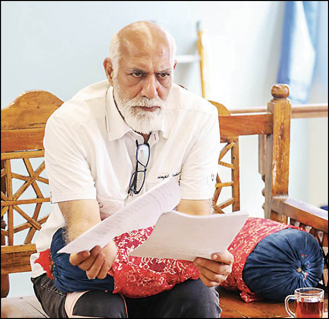 «حضرت اجل باباخان» در مرحله فیلمبرداری