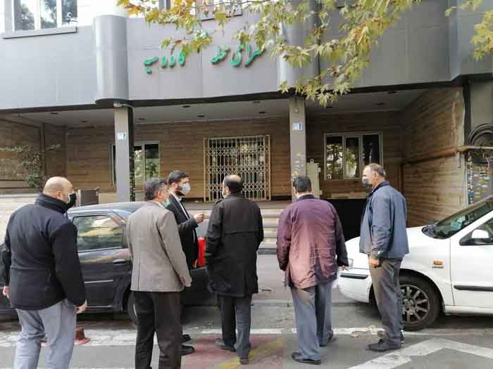 مشکلات ناحیه ۶ در بازدید سرپرست حراست شهرداری تهران بررسی شد